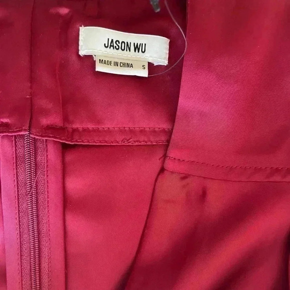 NWOT Jason Wu v-neck cutout midi dress sz  S - Picture 2 of 8